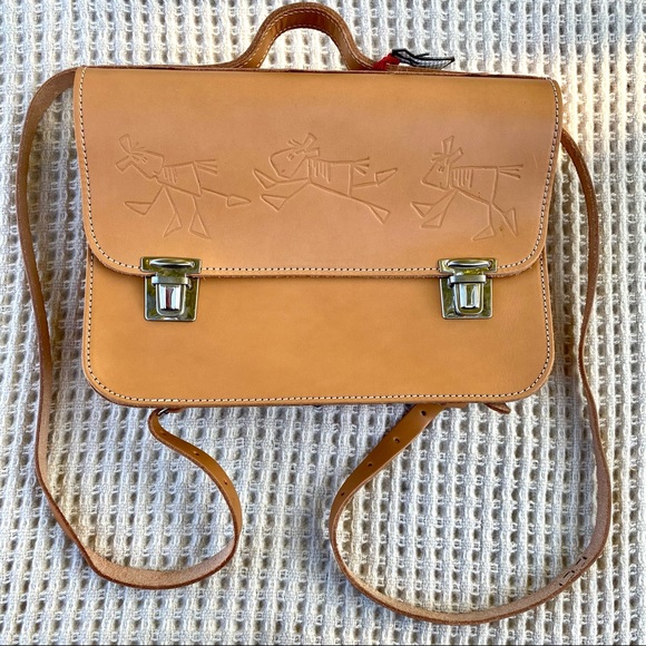NWT Ruitertassen mini backpack full grain leather main image 5